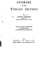 Cover of: Stories of the Tuscan artists