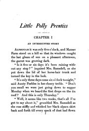 Cover of: Little Polly Prentiss