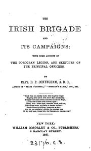 Cover of: The Irish brigade and its campaigns: with some account of the Corcoran legion, and sketches of the principal officers.