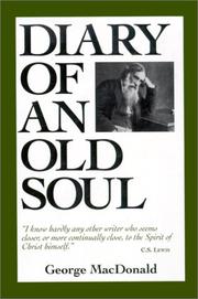Cover of: Diary of an old soul by George MacDonald
