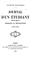 Cover of: Journal d'un étudiant (Edmond Géraud) pendant la révolution, 1789-1793.