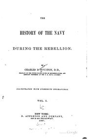 Cover of: The history of the Navy during the rebellion