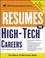 Cover of: Resumes for High Tech Careers