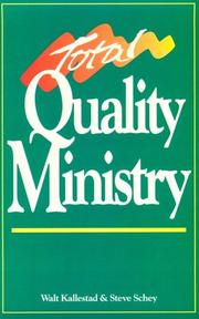 Cover of: Total quality ministry by Walther P. Kallestad