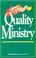Cover of: Total quality ministry