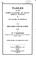 Cover of: Tables of the common logarithms and trigonometrical functions to six places of decimals