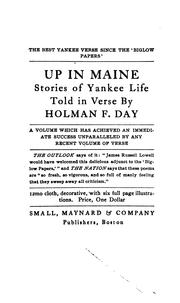 Cover of: Pine tree ballads: rhymed stories of unplaned human natur' up in Maine