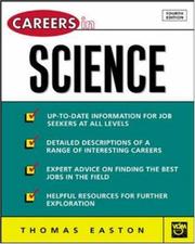 Careers in science by Thomas A. Easton