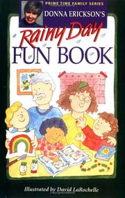 Cover of: Donna Erickson's rainy day fun book