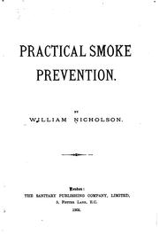 Cover of: Practical smoke prevention.