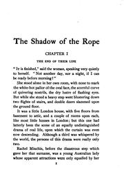 Cover of: The shadow of the rope by E. W. Hornung