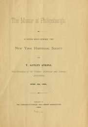 The manor of Philipsburgh by Thomas Astley Atkins