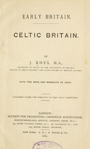 Cover of: Celtic Britain.