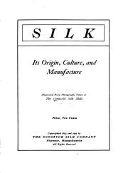 Cover of: Silk by Nonotuck Silk Company.