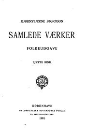 Cover of: Samlede værker.: Folkeudgave.