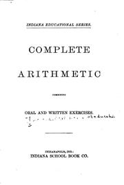 Cover of: Complete arithmetic: combining oral and written exercises.