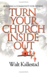 Cover of: Turn Your Church Inside Out: Building a Community for Others