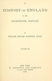 Cover of: 18th Century England