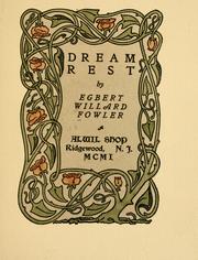 Cover of: Dream rest