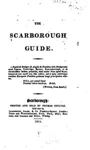 The Scarborough guide .. by Thomas Coultas