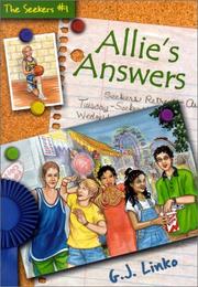 Cover of: Allie's Answers by G. J. Linko