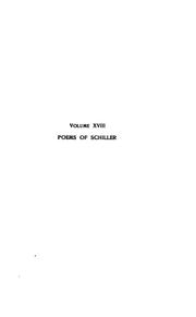 Poetical works of Friedrich Schiller by Friedrich Schiller