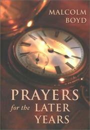 Cover of: Prayers for the Later Years