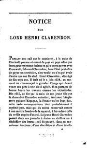 Journal de Lord Henri Clarendon by Clarendon, Henry Hyde Earl of