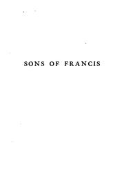 Cover of: Sons of Francis by Anne Macdonell