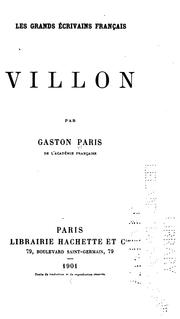 Cover of: François Villon