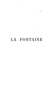 Cover of: Fontaine
