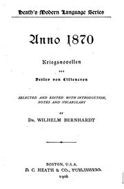 Cover of: Anno 1870: Kriegsbilder