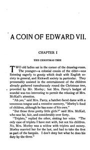 Cover of: A coin of Edward VII.: a detective story