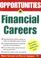 Cover of: Opportunities in Financial Careers (Opportunities in)