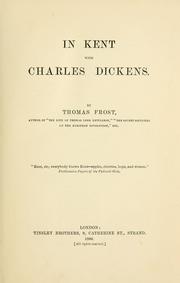 Cover of: In Kent with Charles Dickens.