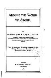 Cover of: Around the world via Siberia