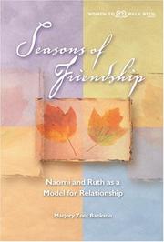 Cover of: Seasons of friendship by Marjory Zoet Bankson