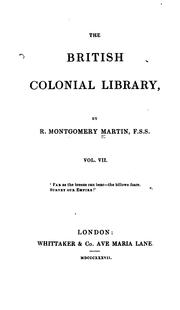 Cover of: History of the British possessions in the Mediterranean: comprising Gibraltar, Malta, Gozo, and the Ionian islands.