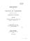 Cover of: Researches in the calculus of variations, principally on the theory of discontinuous solutions