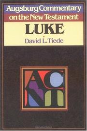 Cover of: Augsburg Commentary on the New Testament | David L. Tiede