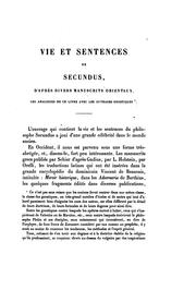 Cover of: Première étude sur le mouvement des esprits dans les premiers siècles de notre ère. by Revillout, Eugène