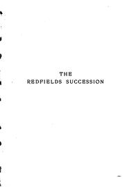 Cover of: The Redfields succession | Henry Burnham Boone