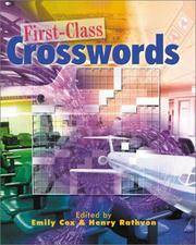 Cover of: First-Class Crosswords (Crossword)