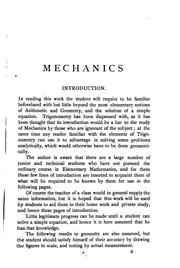 Cover of: Mechanics, theoretical, applied, and experimental