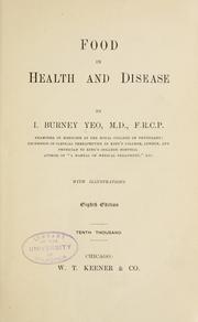 Cover of: Food in health and disease