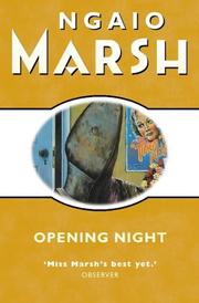 Opening night by Ngaio Marsh
