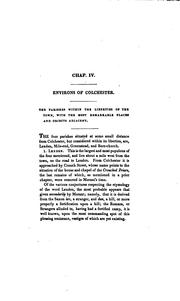 Cover of: History and description of the ancient town and borough of Colchester, in Essex by Thomas Cromwell, Thomas Cromwell