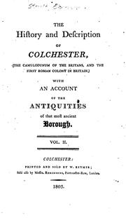 The history and description of Colchester by Strutt.