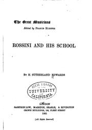 Cover of: Rossini and his school