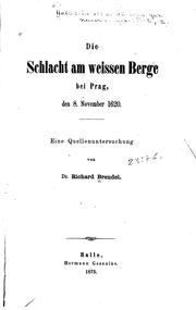 Die schlacht am Weissen Berge bei Prag, den 8. november 1620 by Richard Brendel